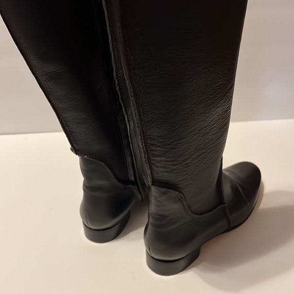 Diane Von Furstenberg Brown Leather Boot size 6.5m - Picture 13 of 16